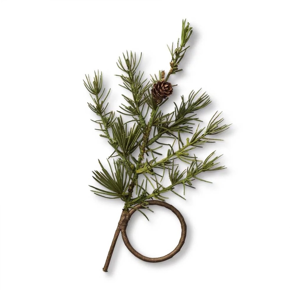 RARE Hearth & Hand 4 Pack Christmas Napkin Rings